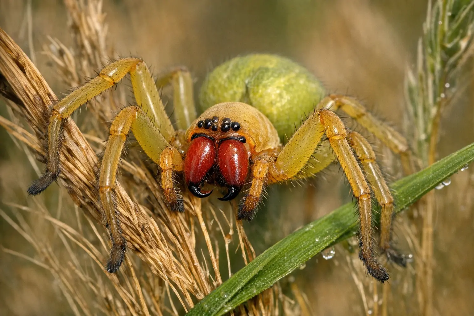 Ammen-Dornfinger giftige Spinne Deutschland